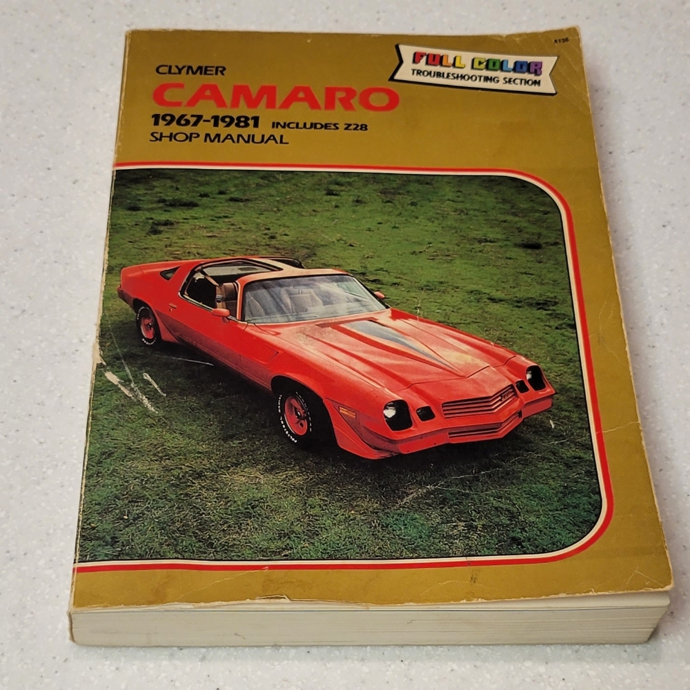 Clymer Camaro 1967-81 Shop Manual